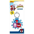 Spidey & Friends Tre Spinner Nyckelring pyramid international