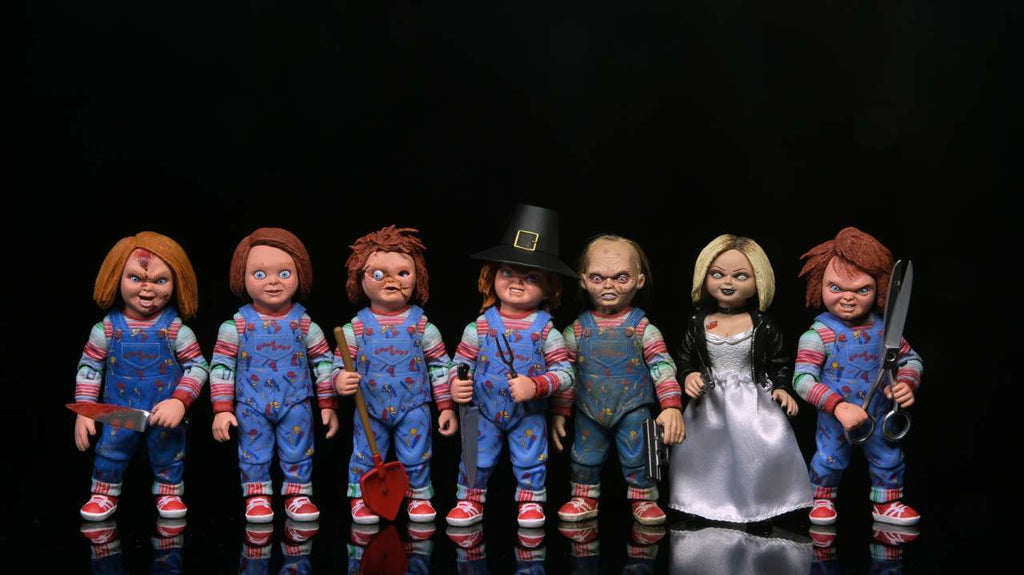 Chucky Good Guy serie 2 blind box 7" figur display (12) neca