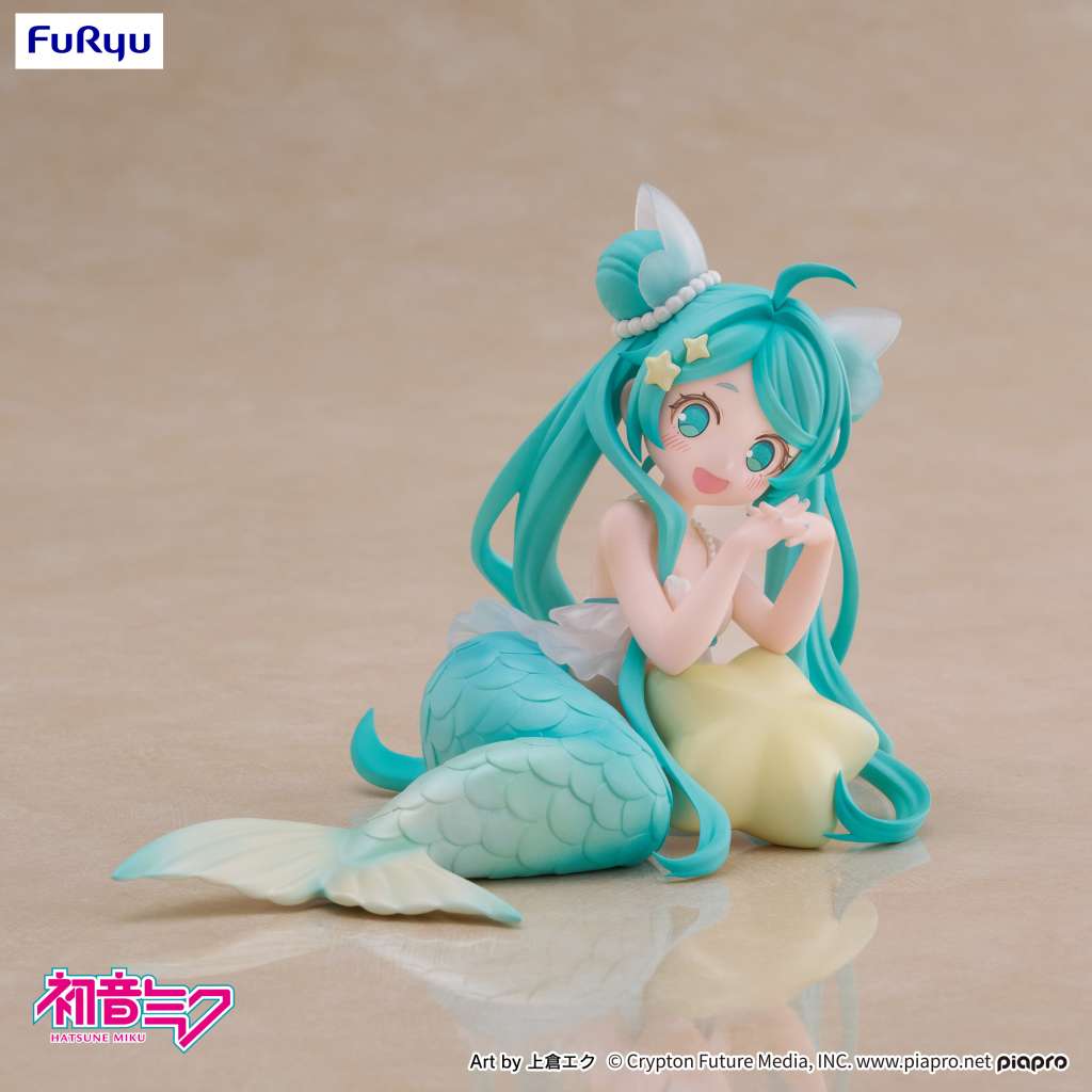 Hatsune Miku sjöjungfru prinsess skrivbordsfe figur furyu