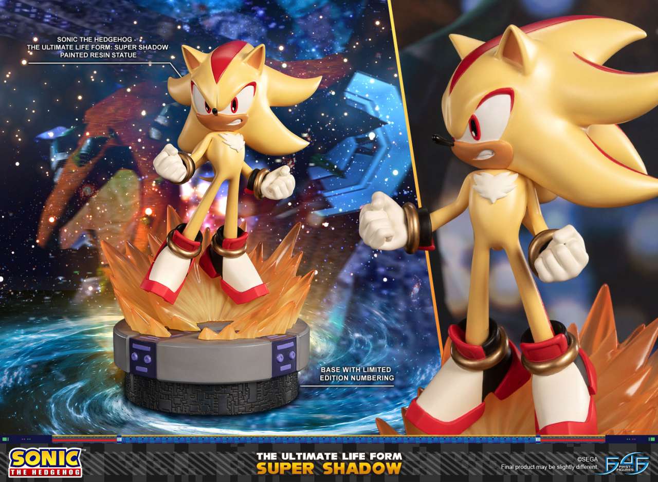 Sonic the Hedgehog Ultimate Life Form: Super Shadow Resin Figur first4figures