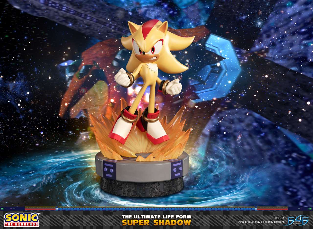 Sonic the Hedgehog Ultimate Life Form: Super Shadow Resin Figur first4figures