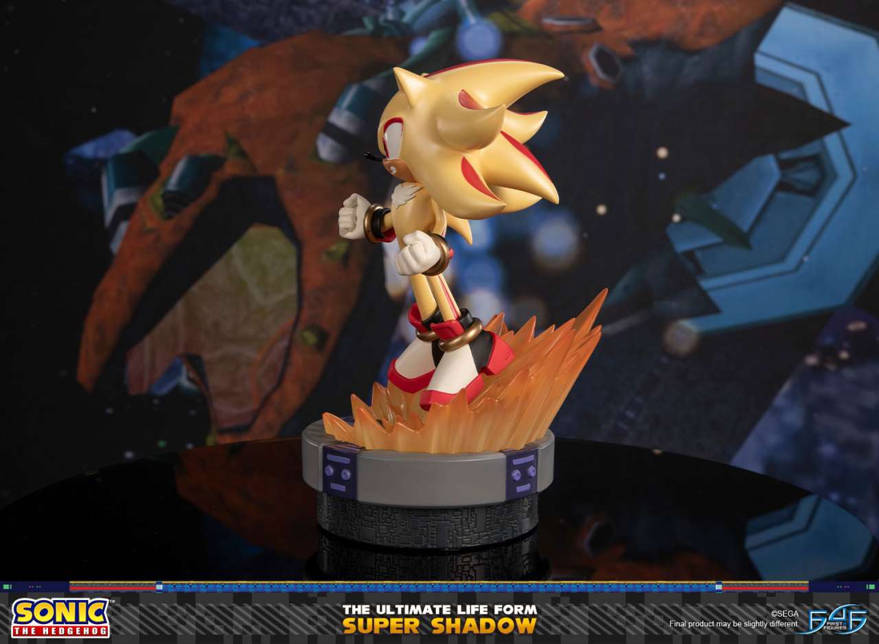 Sonic the Hedgehog Ultimate Life Form: Super Shadow Resin Figur first4figures