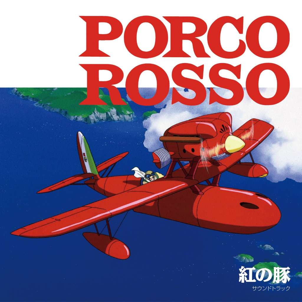 Porco Rosso Joe Hisaishi Soundtrack Vinyl med Poster microids