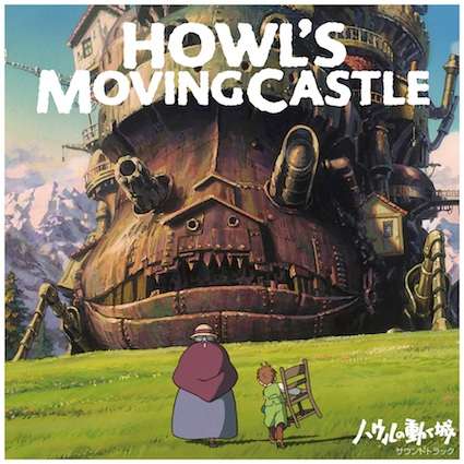Howl's rörliga slott Joe Hisaishi soundtrack vinylskivor (2) microids