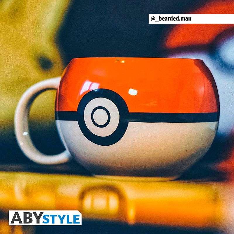 Pokémon Pokéball 3D Mug - Unik Design för Älskare av Pokémon - Robotto