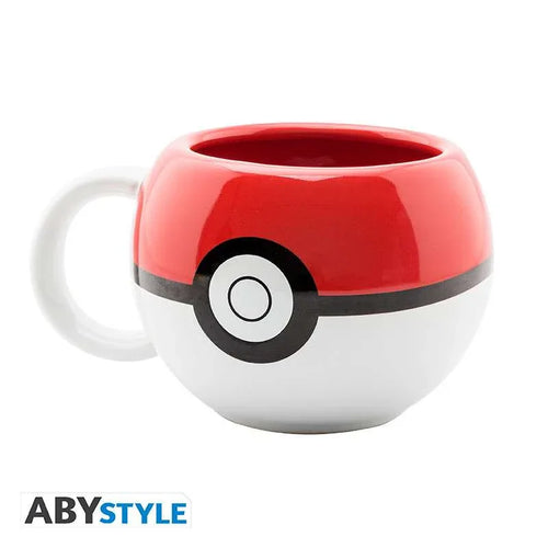 Pokémon Pokéball 3D Mug - Unik Design för Älskare av Pokémon - Robotto