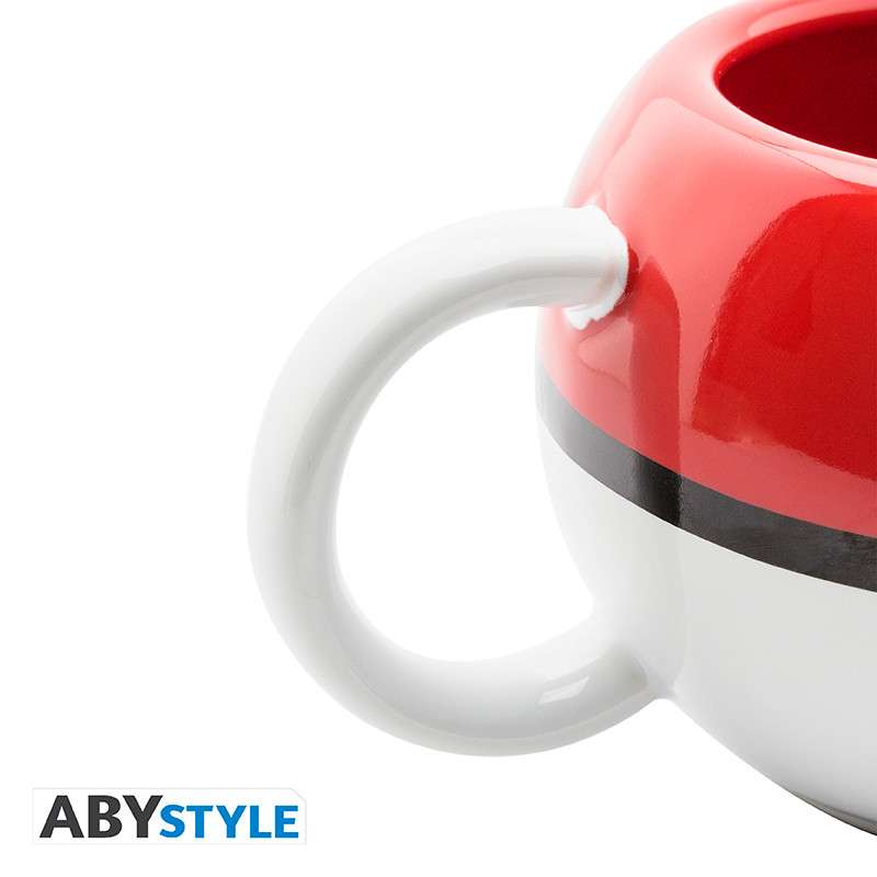 Pokémon Pokéball 3D Mug - Unik Design för Älskare av Pokémon abystyle studio