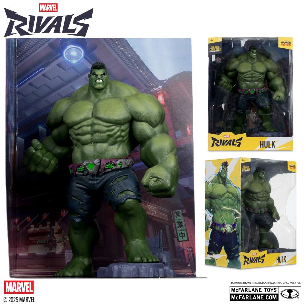 Marvel Rivaler Samling 1:6 W1 Hulken mcfarlane toys 2025