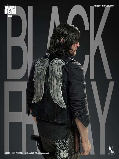 The Walking Dead säsong 8 Daryl Dixon 1/6 samlarfigur inart