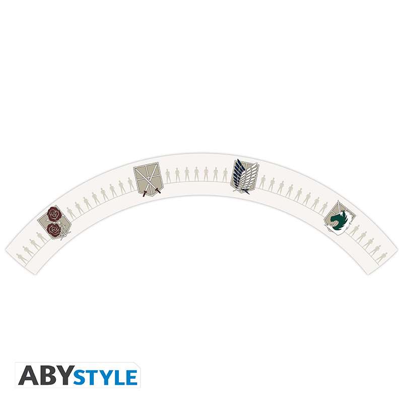 Attack on Titan-emblematik S3 skål abystyle studio