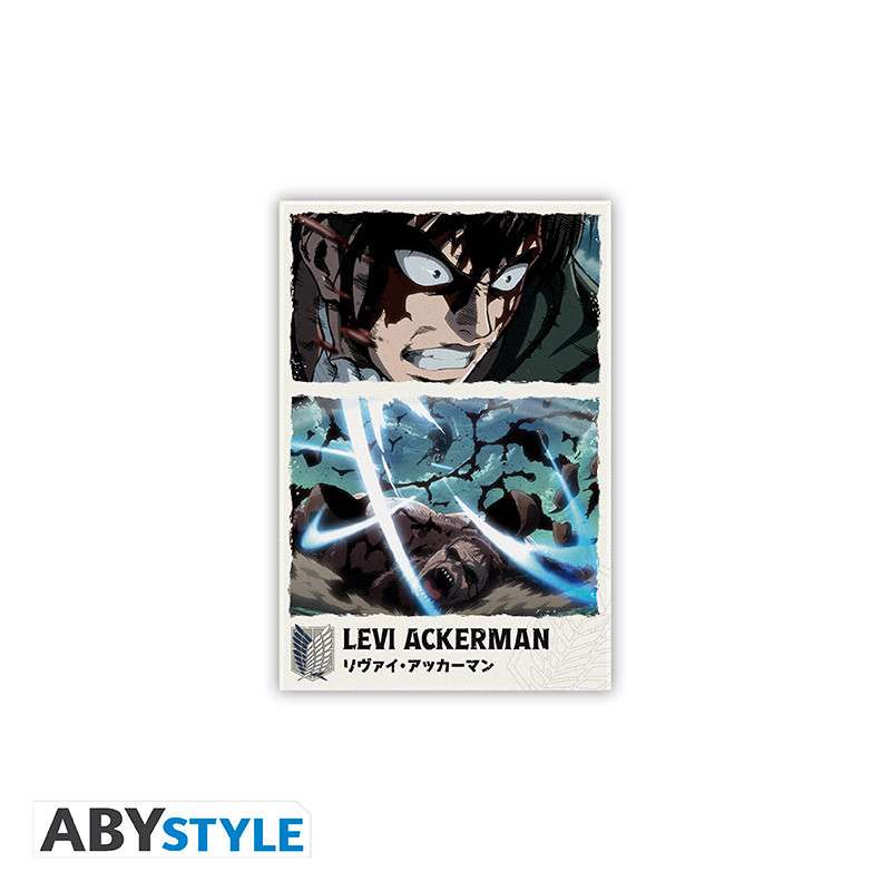 Attack on Titan Levi Ackerman Magnet Robotto