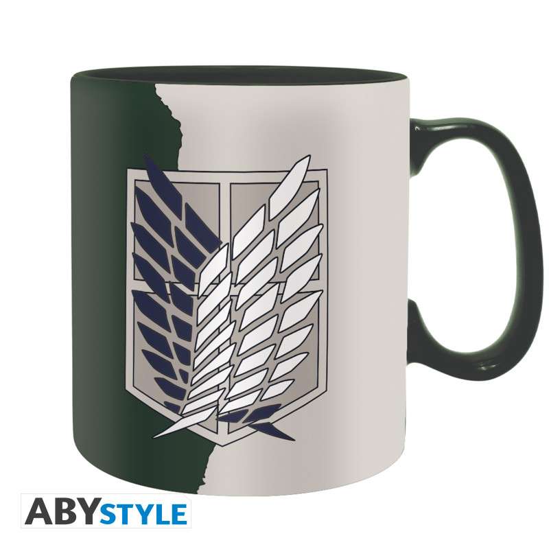 Attack on Titan emblem säsong 4 mugg abystyle studio