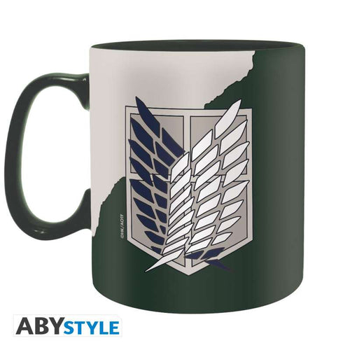 Attack on Titan emblem säsong 4 mugg abystyle studio