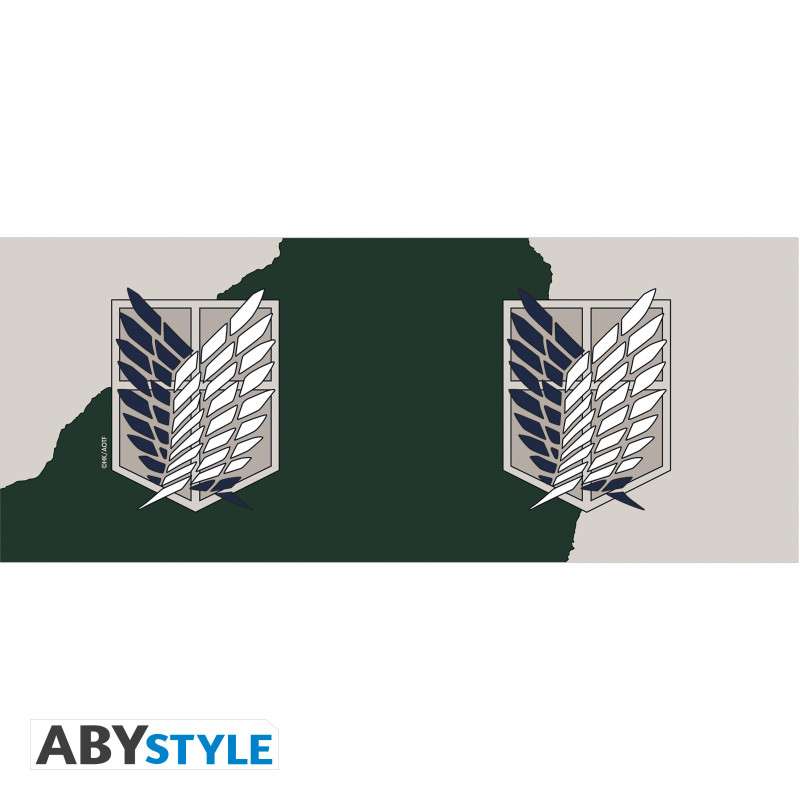 Attack on Titan emblem säsong 4 mugg abystyle studio