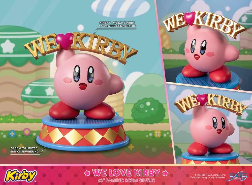 Vi älskar Kirby resin Figur first4figures