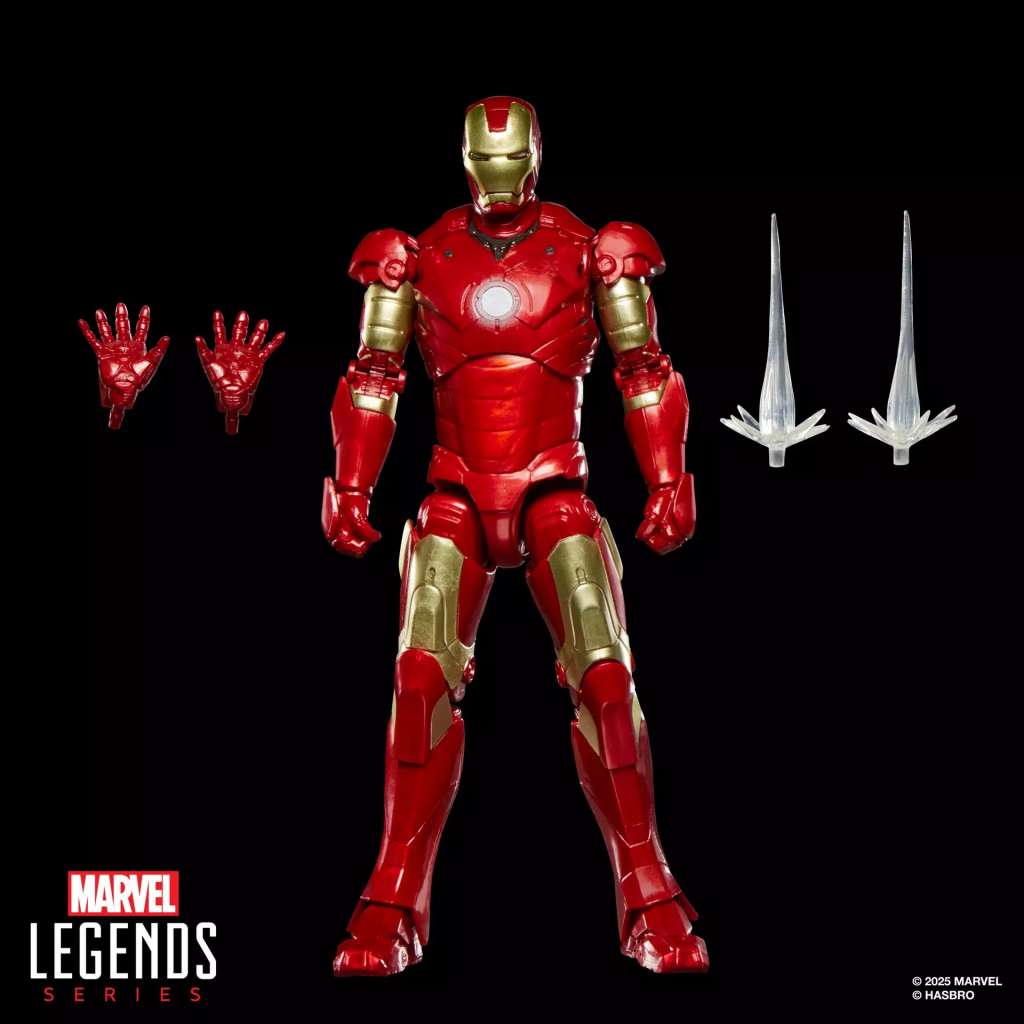 Marvel Legends Marvel Studios Iron Man Mark III Action Figur hasbro