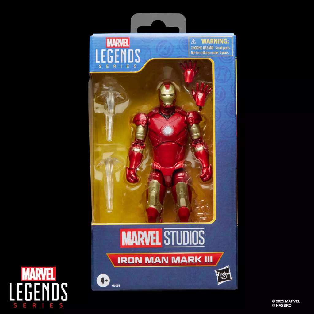 Marvel Legends Marvel Studios Iron Man Mark III Action Figur hasbro