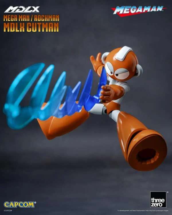 Mega Man MDLX Cut Man Action Figur threea toys/threezero