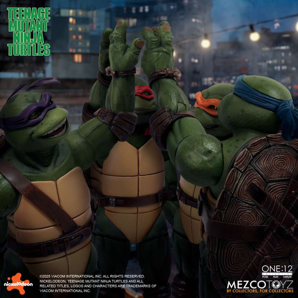 One:12 Collective Teenage Mutant Ninja Turtles 1990 film mezco toys