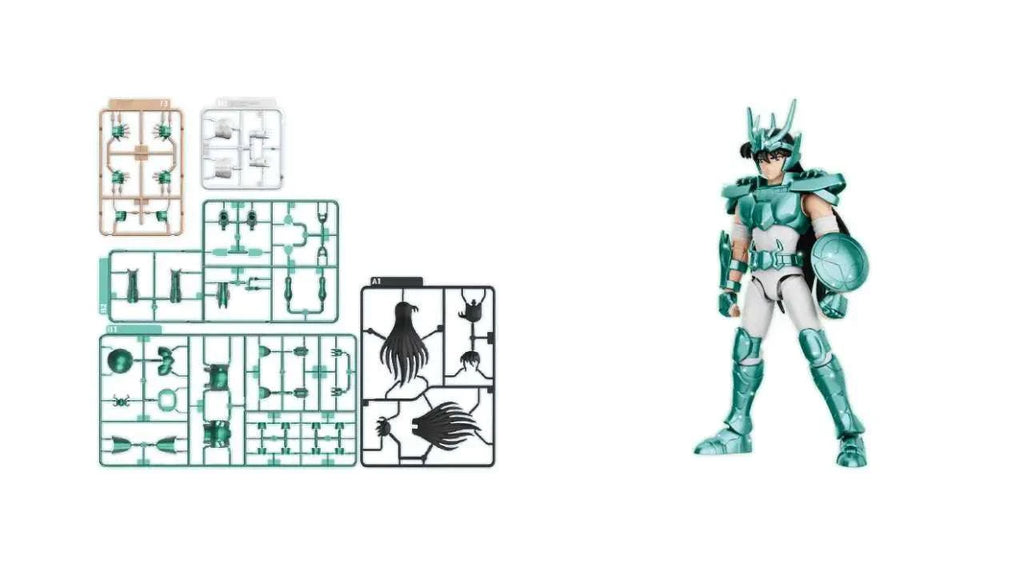 SAINT SEIYA DRAGON SHIRYU CHAMPION CLASS 09 MODEL KIT - bild 3