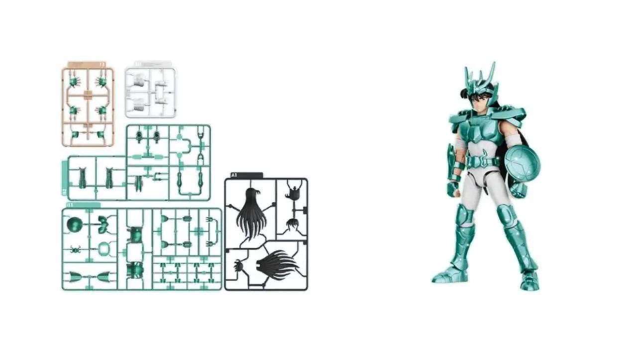 SAINT SEIYA DRAGON SHIRYU CHAMPION CLASS 09 MODEL KIT - bild 3