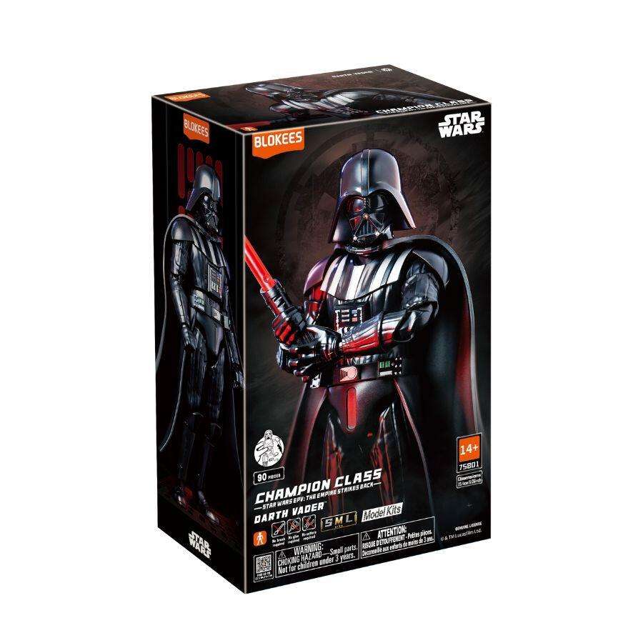 STAR WARS DARTH VADER EVERGREEN MOVIE CHAMPION CLASS 01 MODEL KIT - bild 3