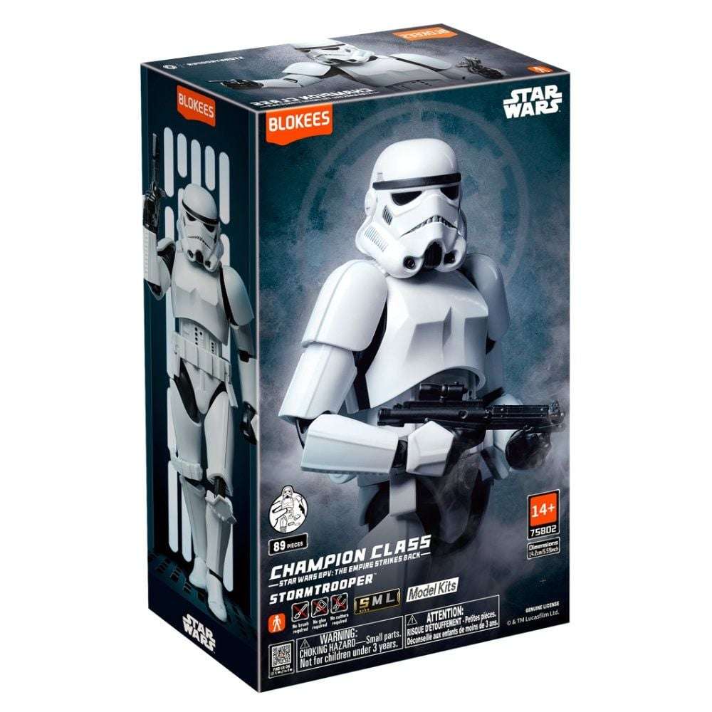 STAR WARS STORMTROOPER EVERGREEN MOVIE CHAMPION CLASS 01 MODEL KIT - bild 3