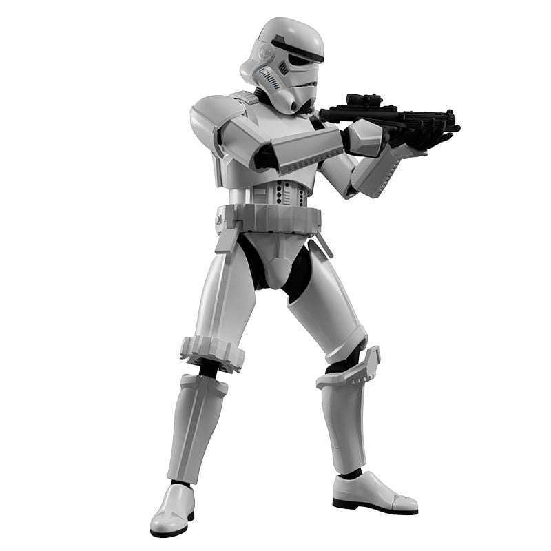 STAR WARS STORMTROOPER EVERGREEN MOVIE CHAMPION CLASS 01 MODEL KIT - bild 6