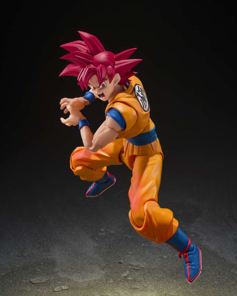 Dragon Ball Super Saiyan God Son Goku Gud Aura SH Figuarts bandai
