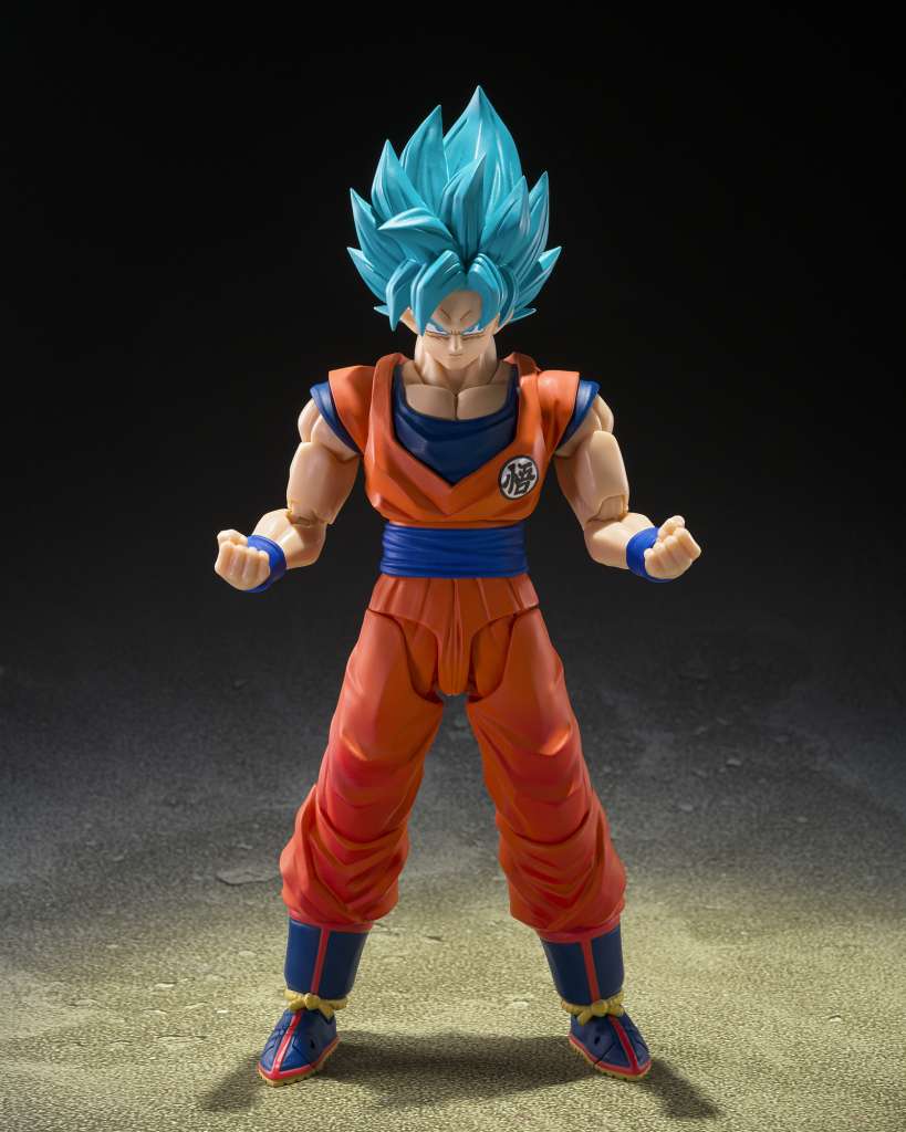 Dragon Ball Super Saiyan God Super Saiyan Son Goku Blue Power SH Figuarts bandai