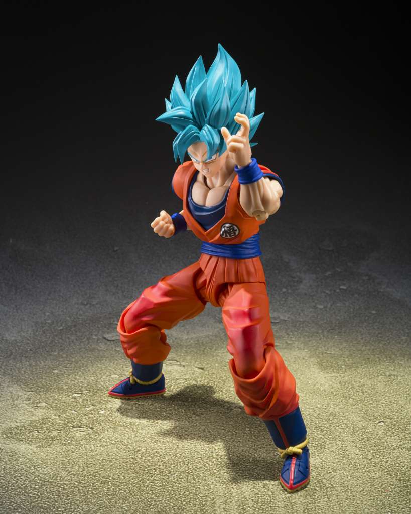 Dragon Ball Super Saiyan God Super Saiyan Son Goku Blue Power SH Figuarts bandai