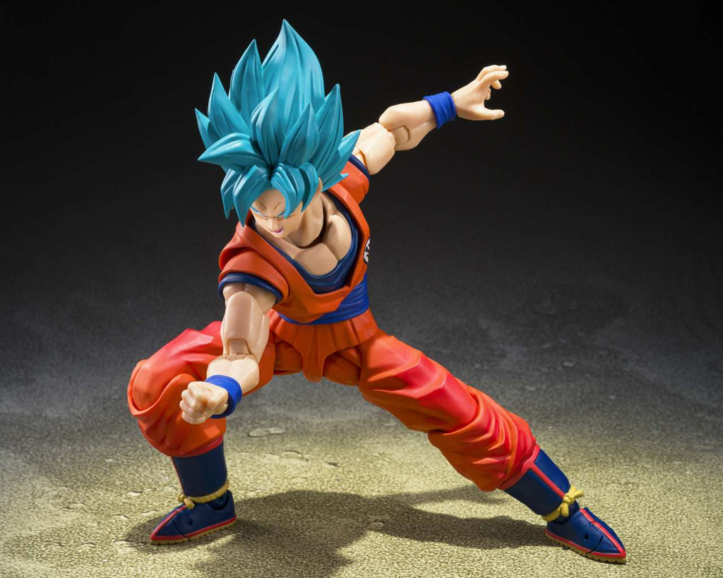 Dragon Ball Super Saiyan God Super Saiyan Son Goku Blue Power SH Figuarts bandai