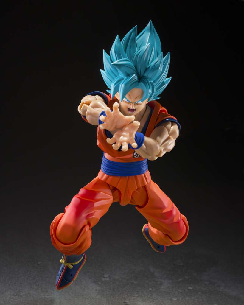 Dragon Ball Super Saiyan God Super Saiyan Son Goku Blue Power SH Figuarts bandai