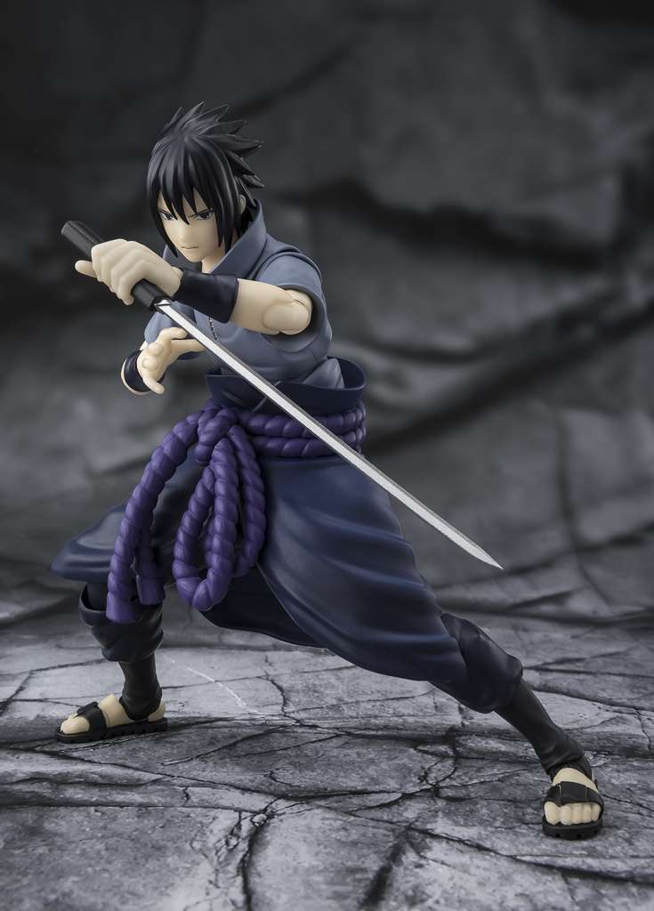 Naruto Sasuke Uchiha Ensamstående Shinobi SH Figuarts bandai