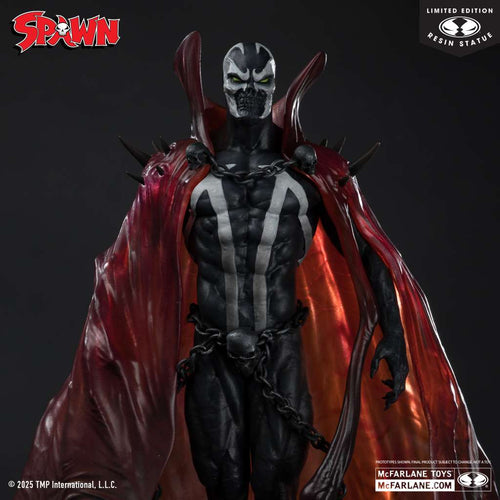 Spawn svart vit & röd figur av Pupeteer Lee i resin mcfarlane toys 2025