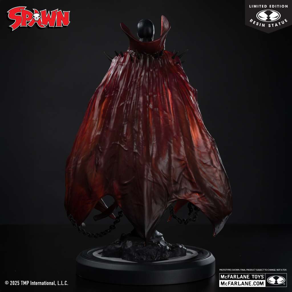 Spawn svart vit & röd figur av Pupeteer Lee i resin mcfarlane toys 2025