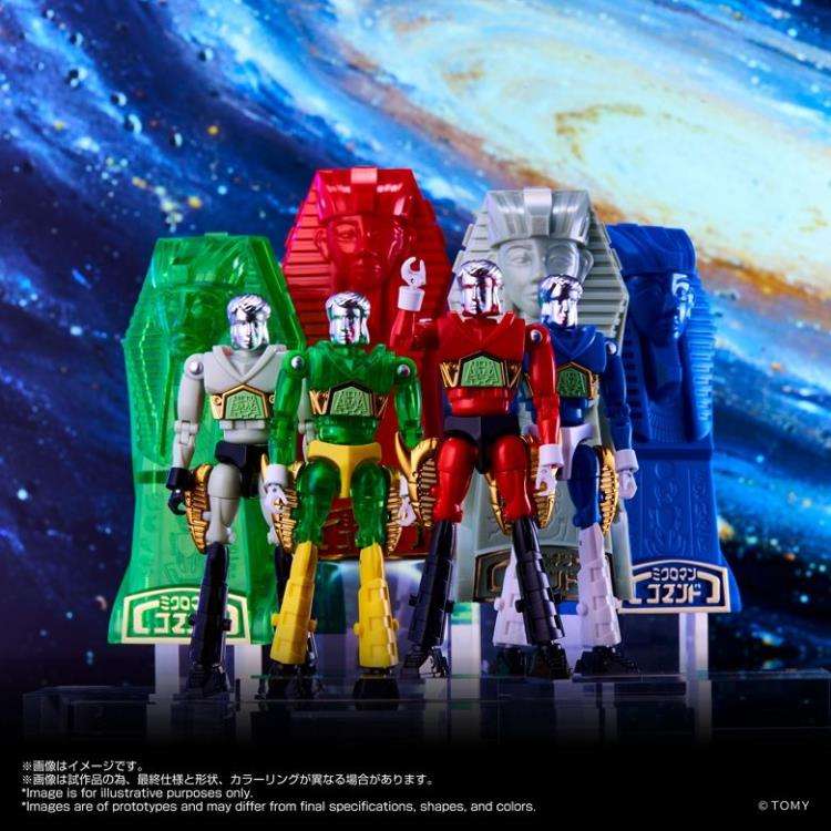 Microman legacysoul microman command#2 figur set takara tomy