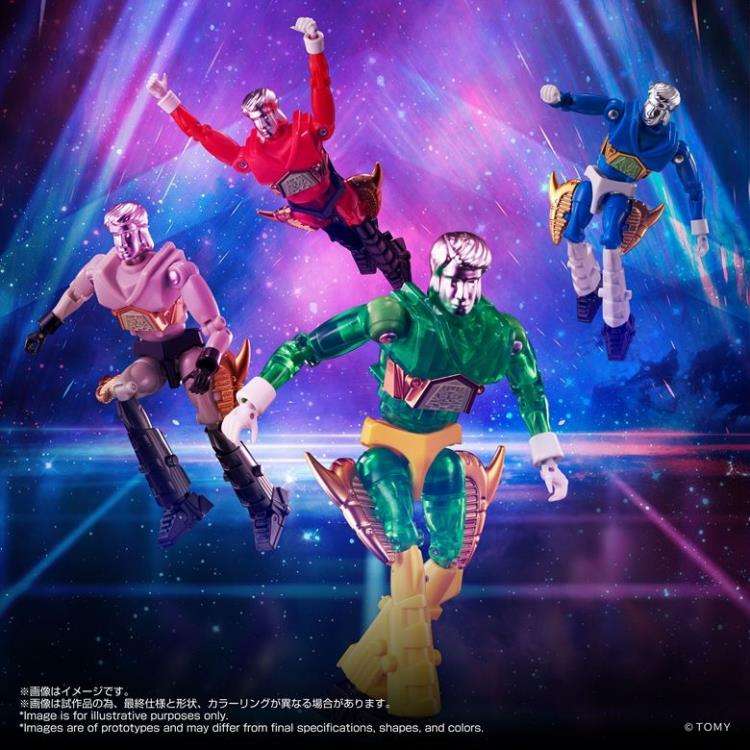 Microman legacysoul microman command#2 figur set takara tomy