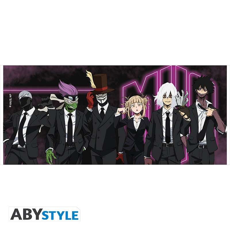 Min hjälteakademi skurkar mugg abystyle studio