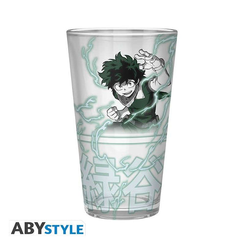 My Hero Academia hjältar glas pin fick Anteckningsblock set abystyle studio
