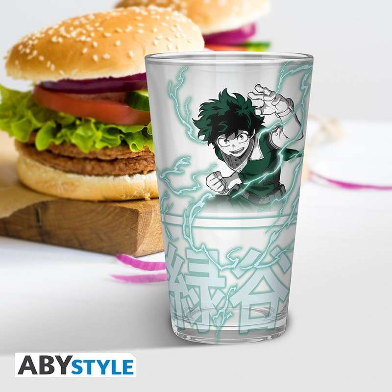 My Hero Academia Deku & Bakugo Stort Glas abystyle studio