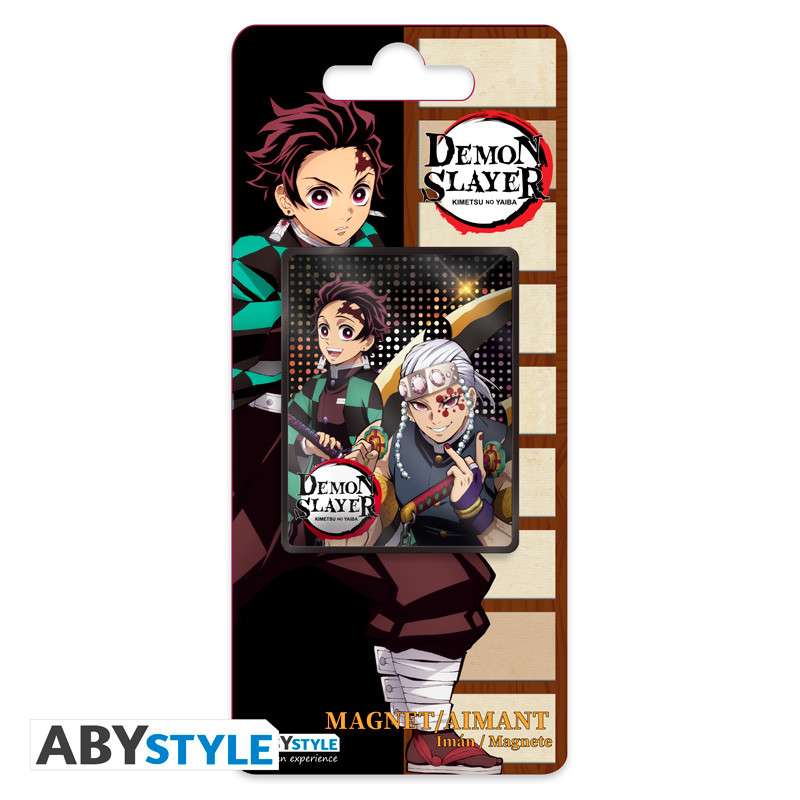 Demon Slayer Tanjiro & Tengen Premium Magnet abystyle studio