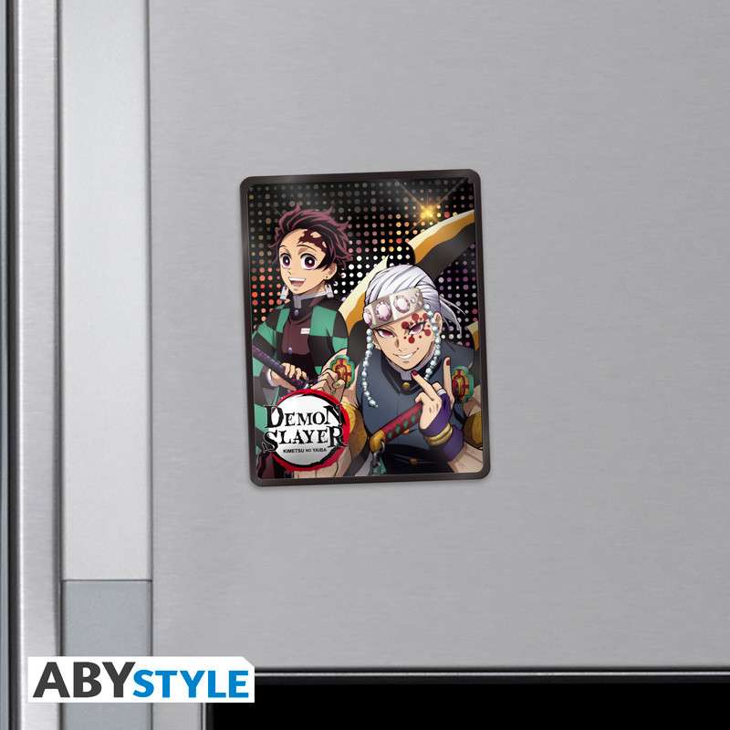 Demon Slayer Tanjiro & Tengen Premium Magnet abystyle studio