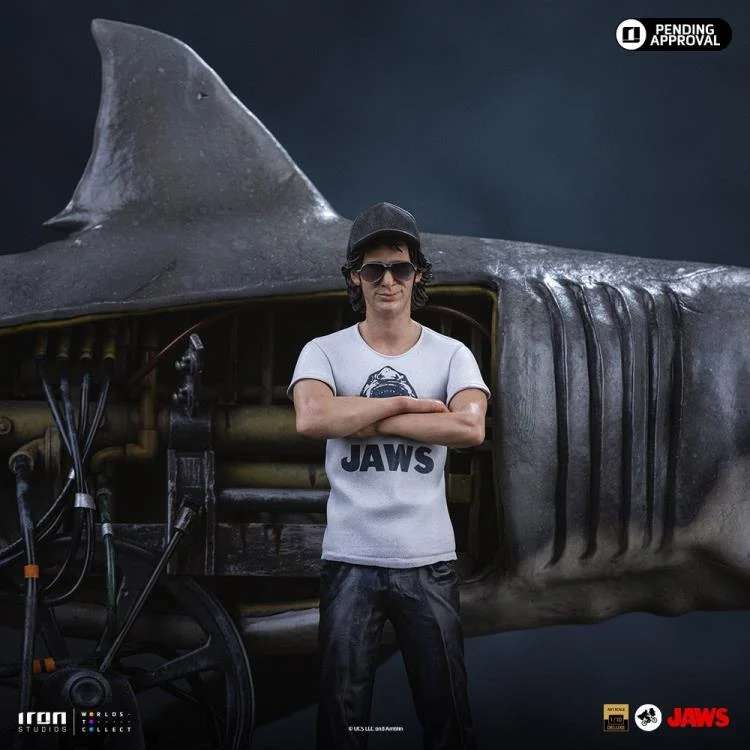 Jaws Steven Spielberg 50-årsjubileum 1/10 Figur iron studios