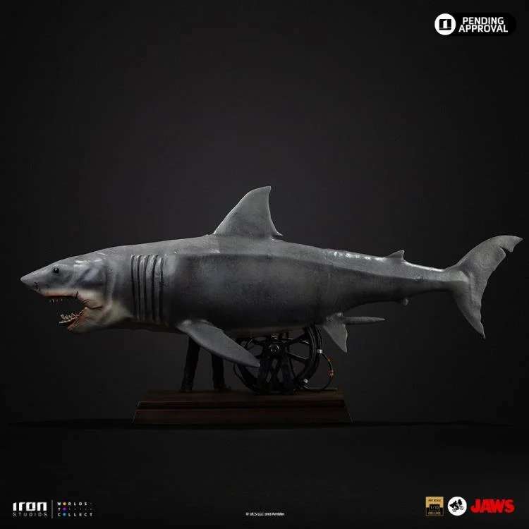 Jaws Steven Spielberg 50-årsjubileum 1/10 Figur iron studios