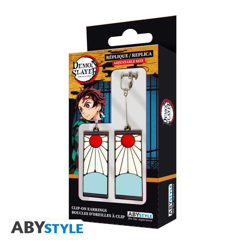 Demon Slayer Tanjiro 2 örhängen set abystyle studio