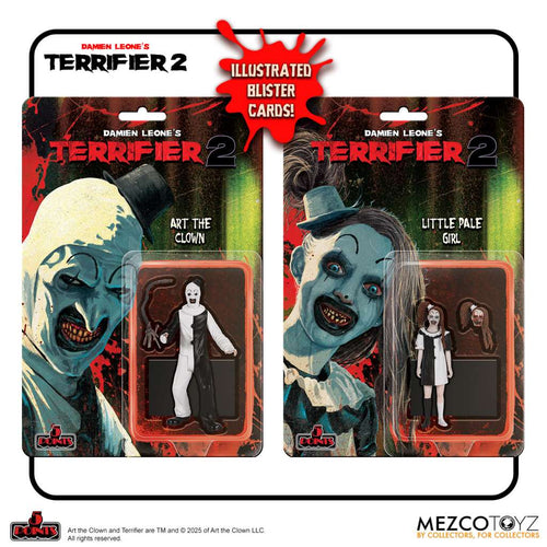 5 Points Terrifier av set (2) mezco toys