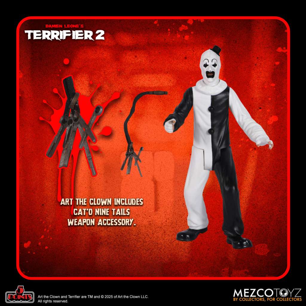 5 Points Terrifier av set (2) mezco toys