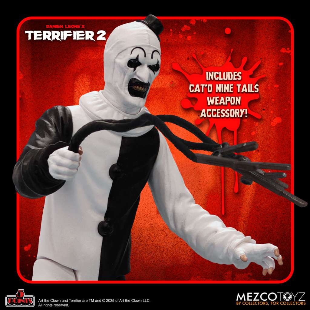5 Points Terrifier av set (2) mezco toys