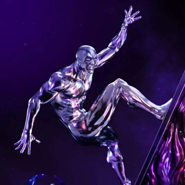 Infinity Gauntlet Silver Surfer Deluxe 1/10 Figur iron studios